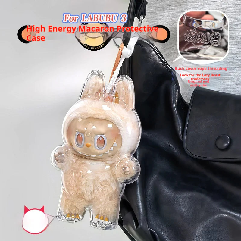 Funda de Exhibición y Almacenamiento para Peluches Labubu