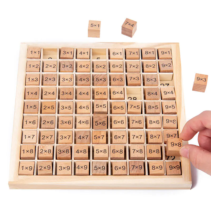 Bloques de Madera para Matemáticas