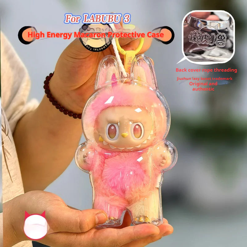 Funda de Exhibición y Almacenamiento para Peluches Labubu