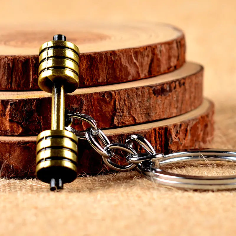 Llavero y Colgante de Gimnasio Ecológico de Aleación de Zinc