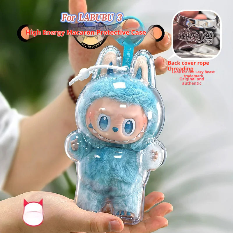 Funda de Exhibición y Almacenamiento para Peluches Labubu